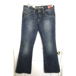 Mavi Kay Bellbottom Jeans 29/32 Vtg Bohemian Denim 60's Super Lowrise Flare NWT